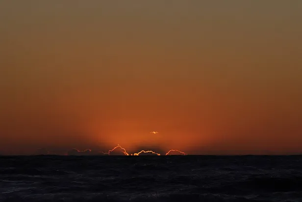 nach Sonnenuntergang