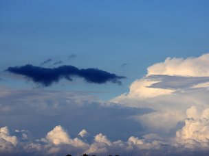 Himmel, Mond und Sterne